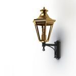 Außenwandleuchte aus Messing mit geradem Wandarm – Victoria Nr. 04 | Roger Pradier